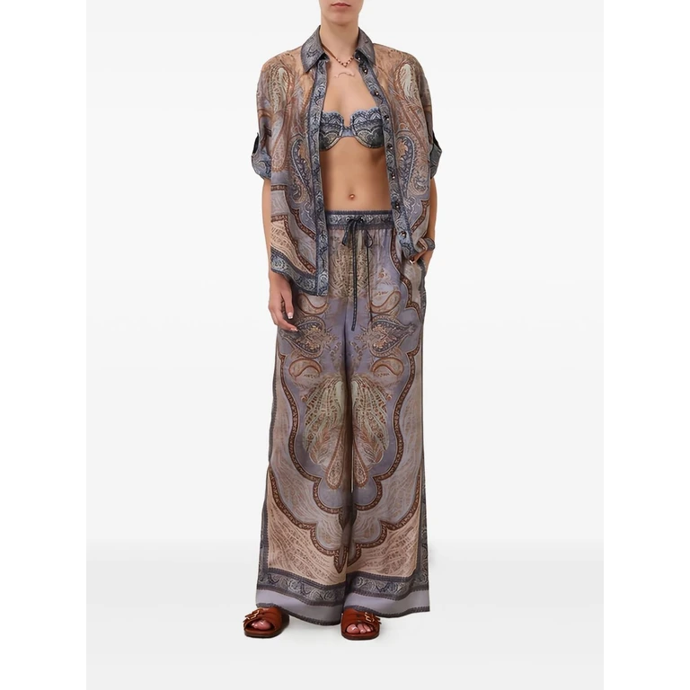 Zimmermann Wanderlust Relaxed Pant