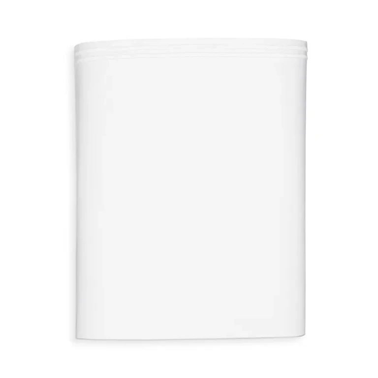 Hudson Park Italian Percale Stitch Extra Deep Flat Sheet, Queen - Exclusive