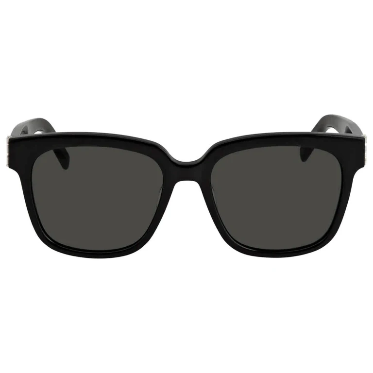 Saint Laurent Grey Square Ladies Sunglasses SL M40 003 54