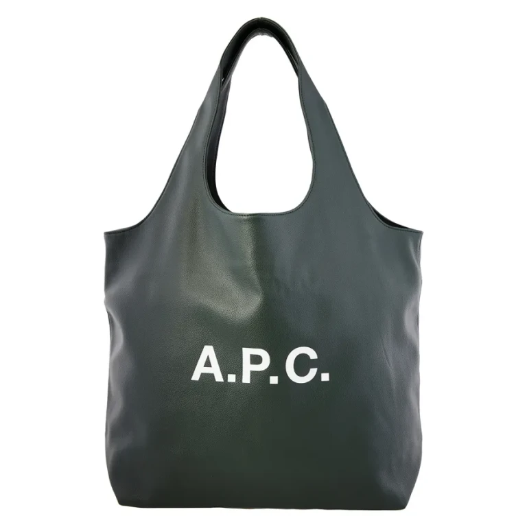 A.P.C. Ninon Tote Bag in Dark Green