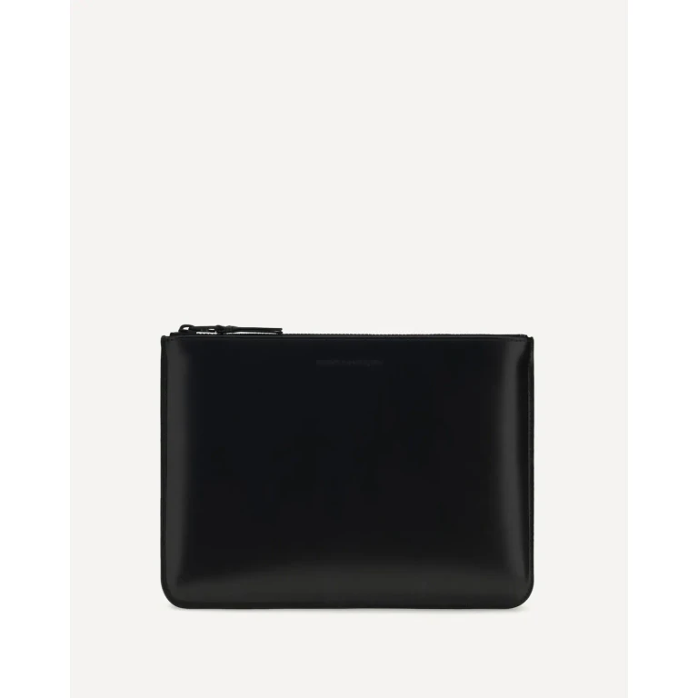 COMME DES GARÇONS WALLET Leather Pouch Male UNI