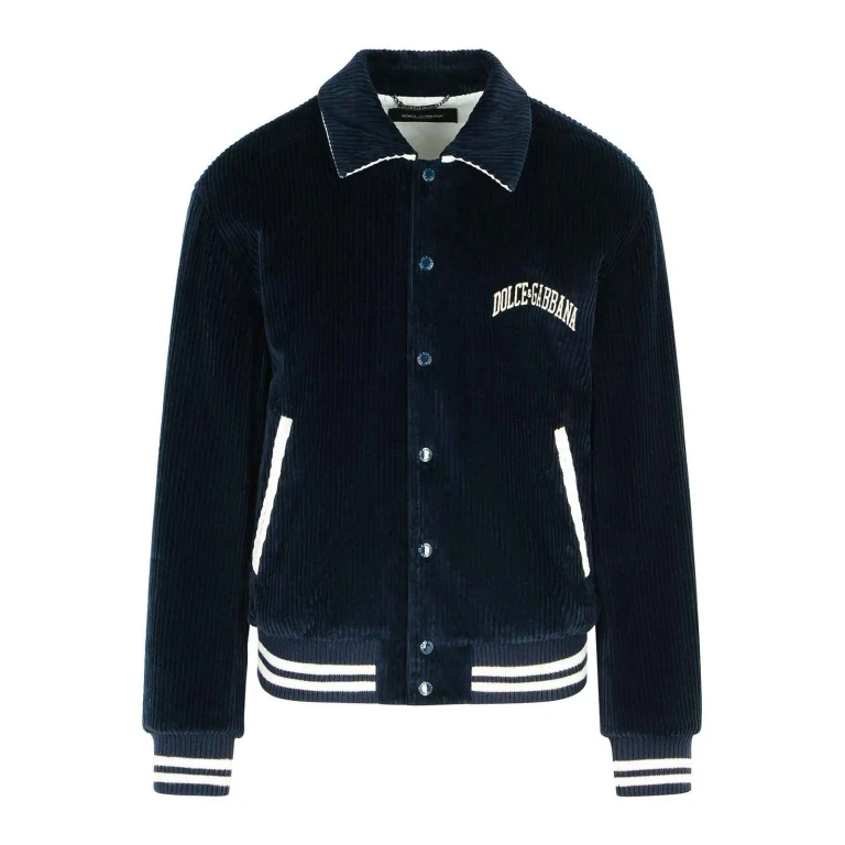 Dolce & Gabbana Bomber - Bleu Foncé