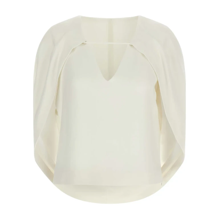Alberta Ferretti Cape Top