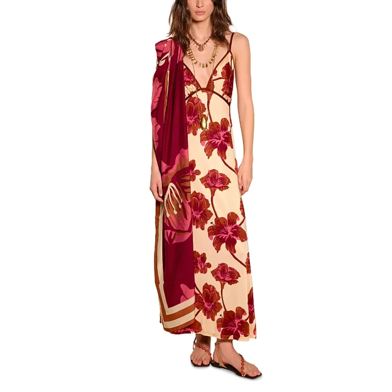 Johanna Ortiz Sendero De Astromelias Ankle Dress