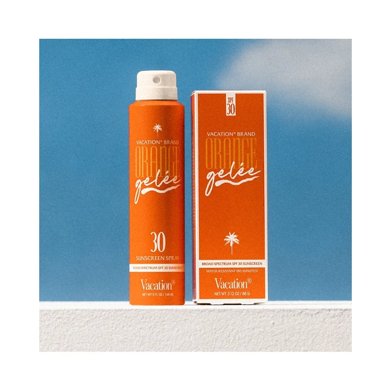 Vacation Orange Gelee Spray Oil Spf 30 Body Sunscreen 5 oz.