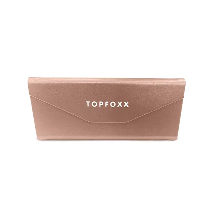 Foldable Sunglasses Case - Rose Gold