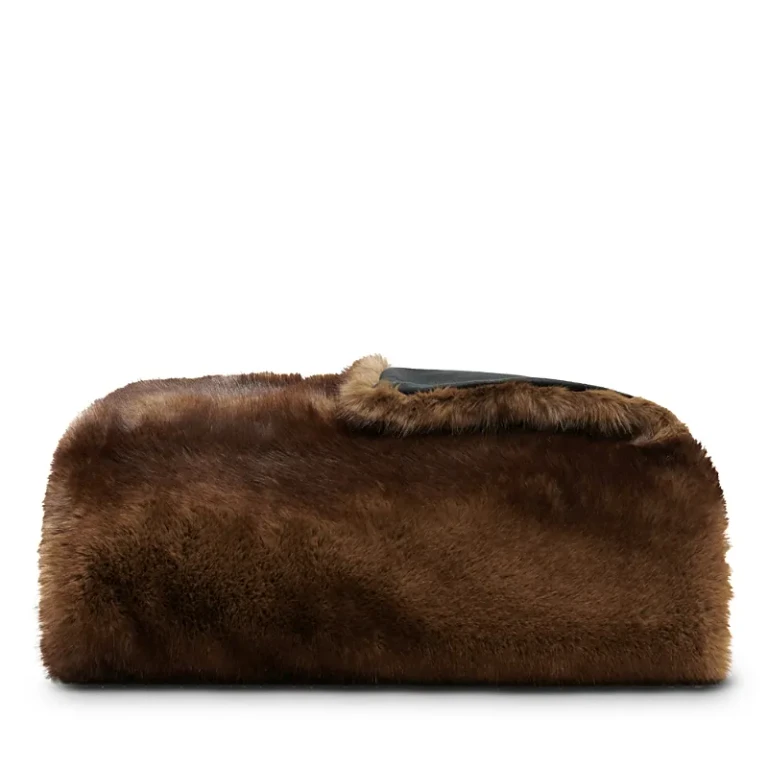 Apparis Brady Mink Jumbo Throw