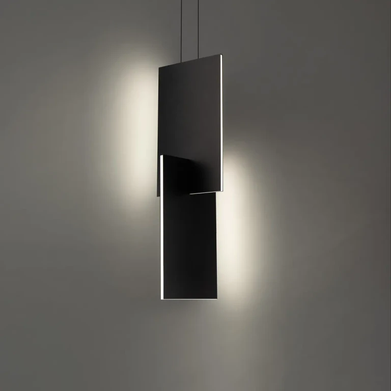 Black LED Pendant from the Amari Collection