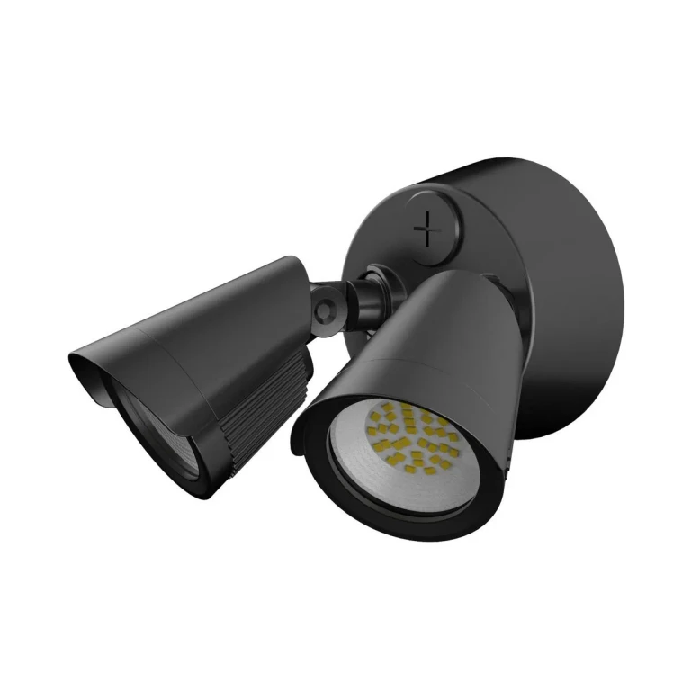 Black LED Outdoor Wall Sconce from the Pratt Collection