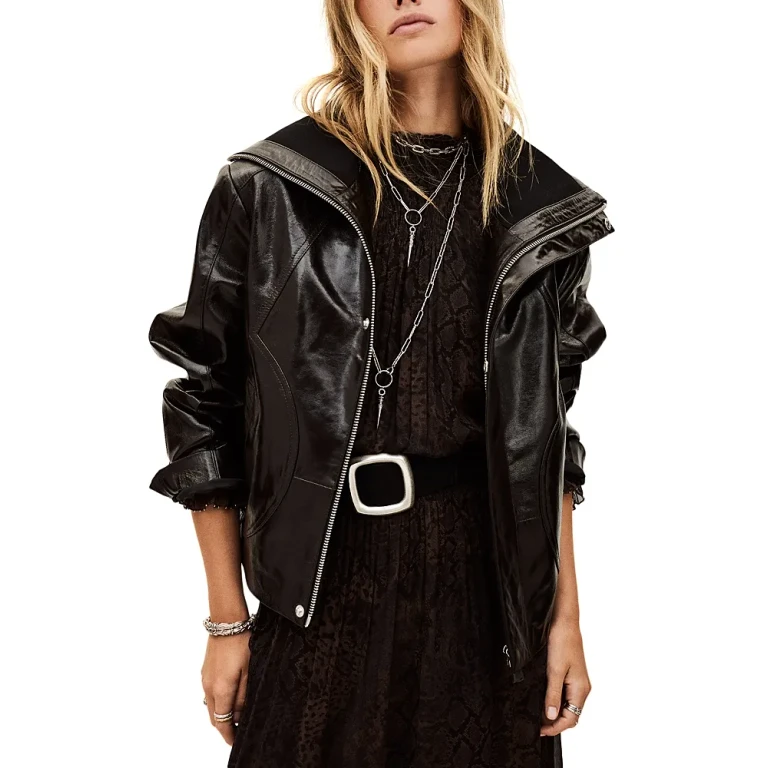 Ba & sh Bernie Leather Jacket