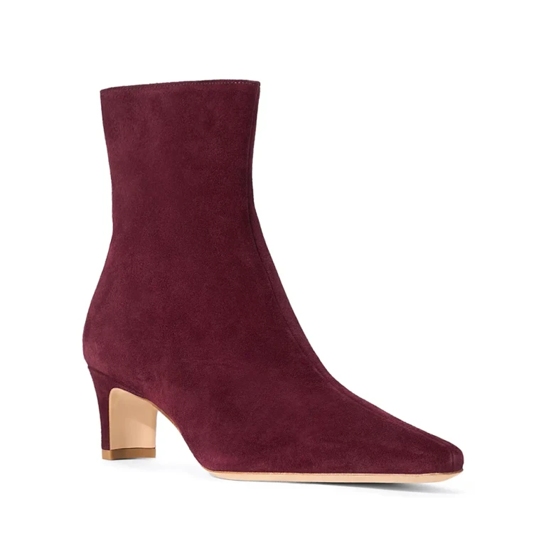 Staud Women's Wally Suede Ankle Booties