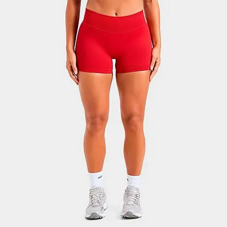 Women's Enhance Seamless Shorts in Red