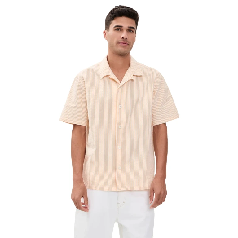 Howlin' Seersucker Striped Cocktail D'amore Shirt Better In The Sun XL