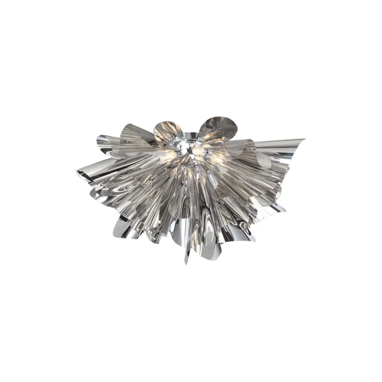 Bowery Lane 5-Light Flush Mount in Chrome