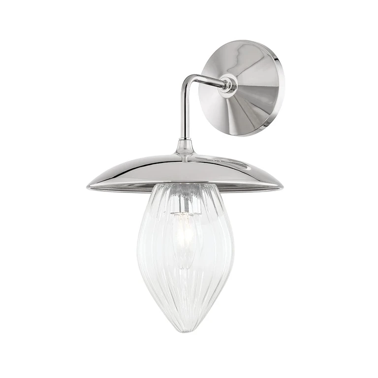 Mitzi Lilly Wall Sconce in Polished Nickel - H365101-PN
