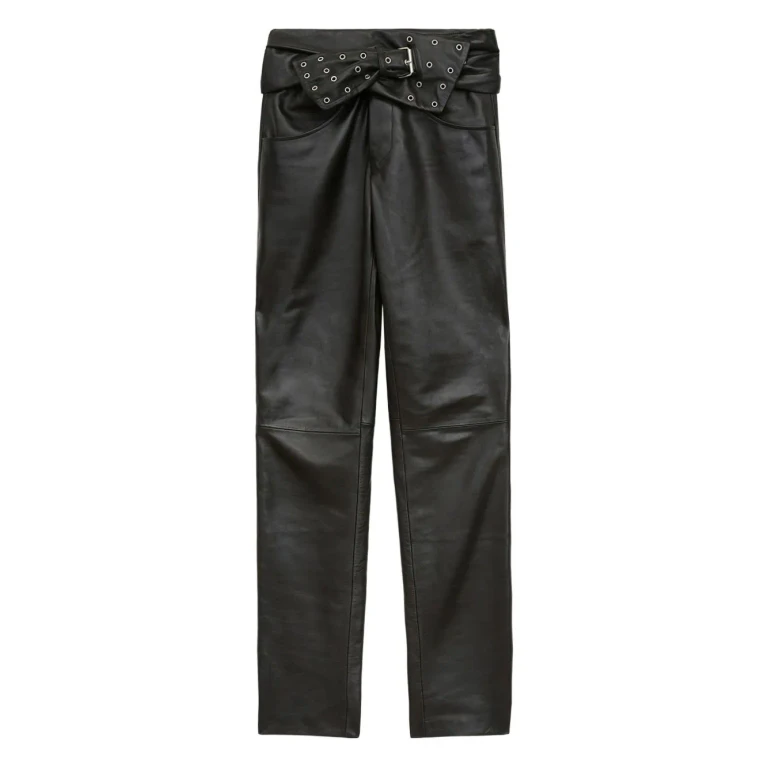 Isabel Marant Chazia Leather Trousers