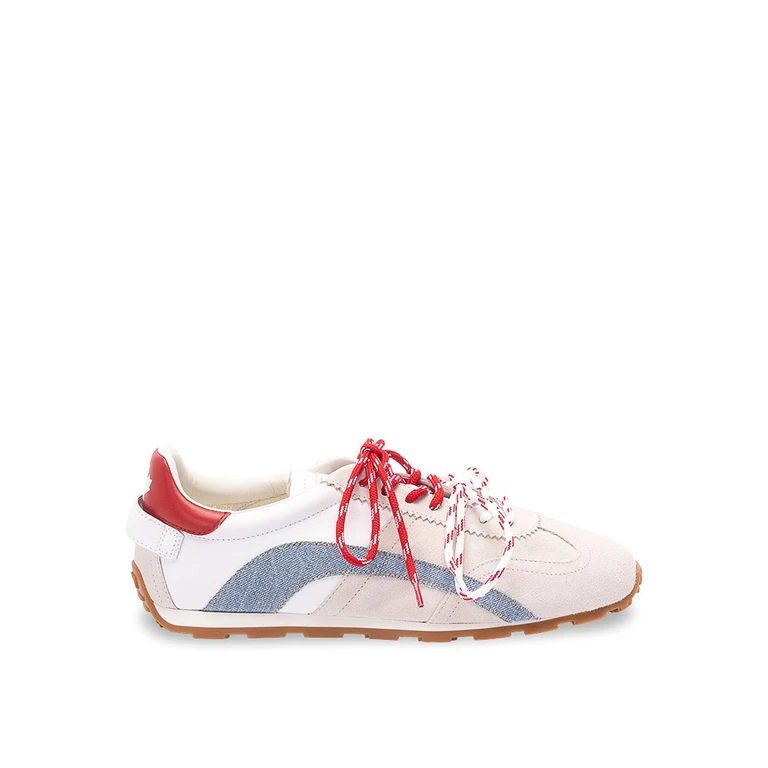Dsquared2 DC-642 Denim Panelled Trainers
