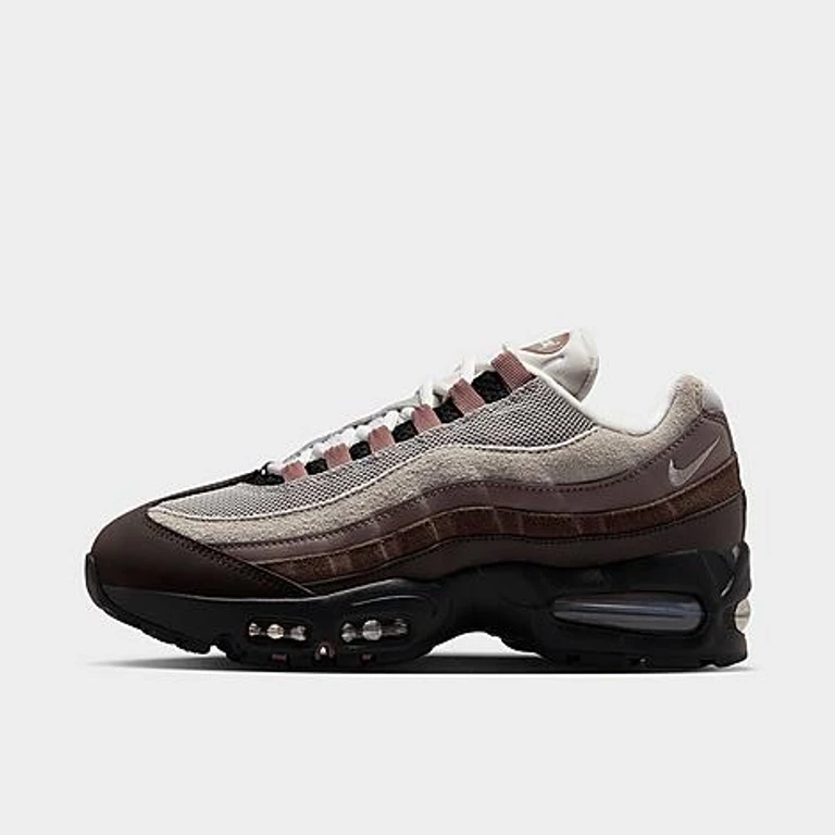 Nike Women's Air Max 95 Big Bubble Casual Shoes in Velvet Brown/Baroque Brown/Orewood Brown Size: 5.0