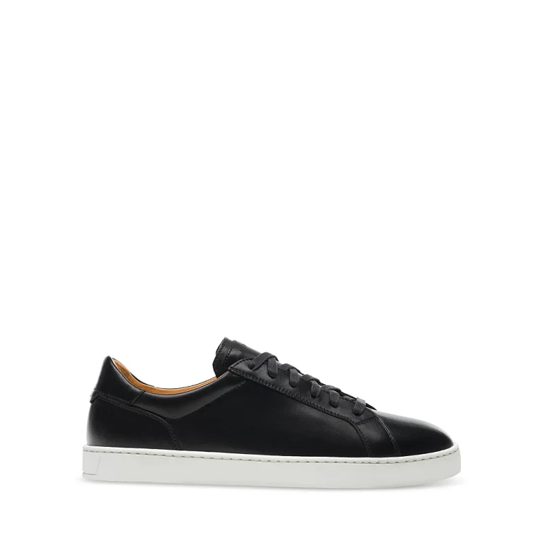 Magnanni Men's Lace Up Leather Sneakers
