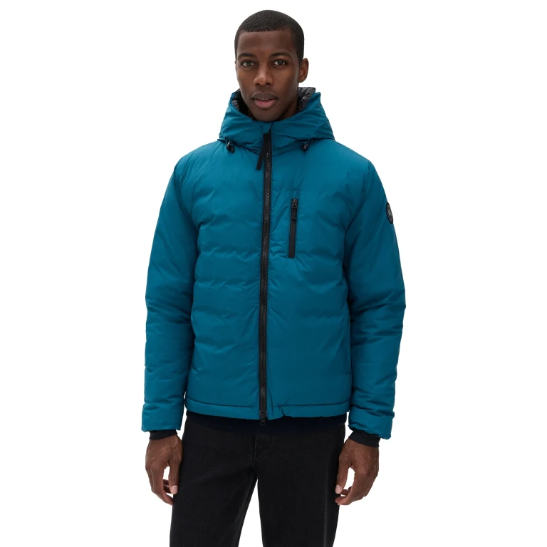 Canada Goose Casaco com Capuz Lodge Black Disc Guard Blue M