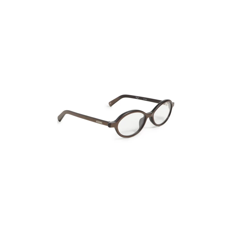 Jacquemus Pablo Glasses Metallic Brown/Silver/Optical One Size