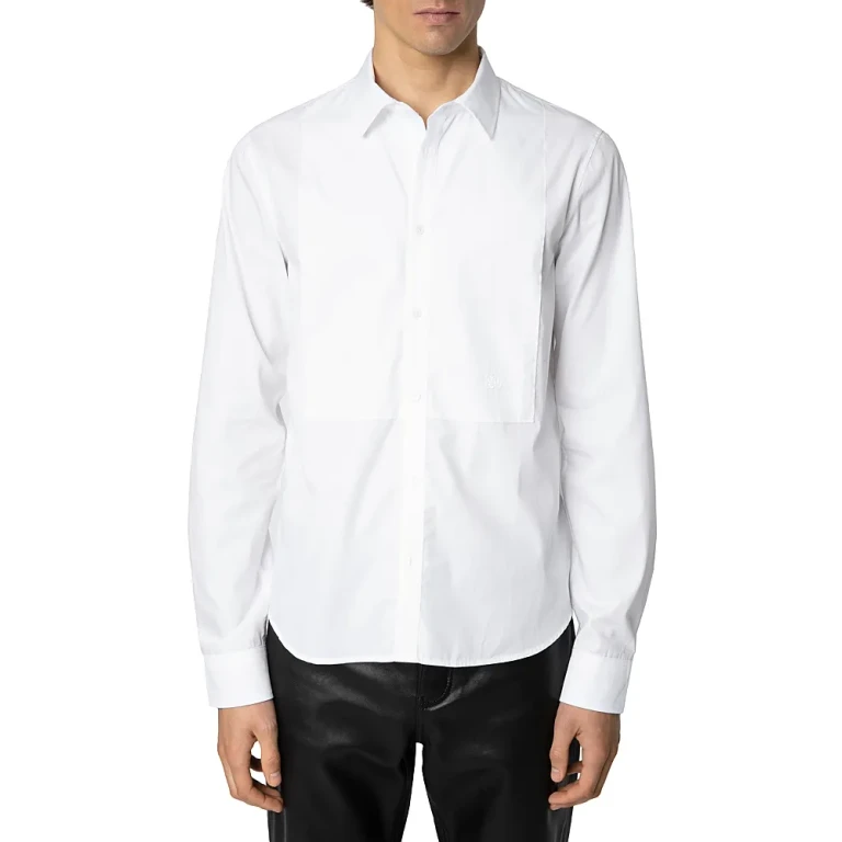 Zadig & Voltaire Sydney Smoking Used Regular Fit Button Down Shirt