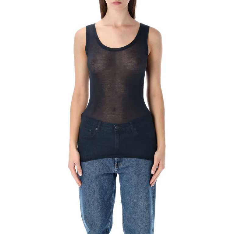 Top Woman color Black (MAS00NOIR)