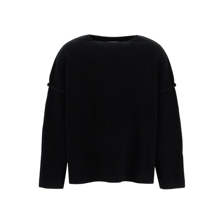 Jil Sander oversized Ribbed Wool Pul