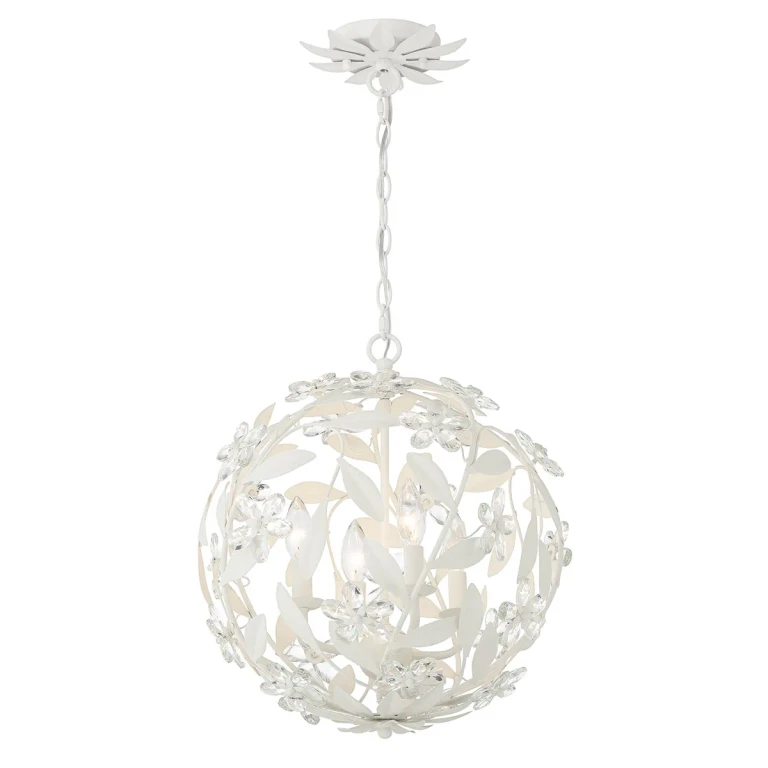 Matte White Pendant from the Marselle Collection
