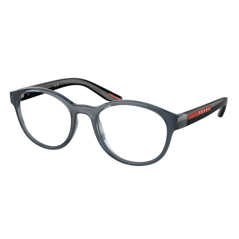 Prada Linea Rossa Demo Oval Mens Eyeglasses PS 07PV CZH1O1 53