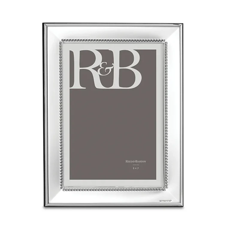 Reed & Barton Mia Silverplate Frame, 5 x 7