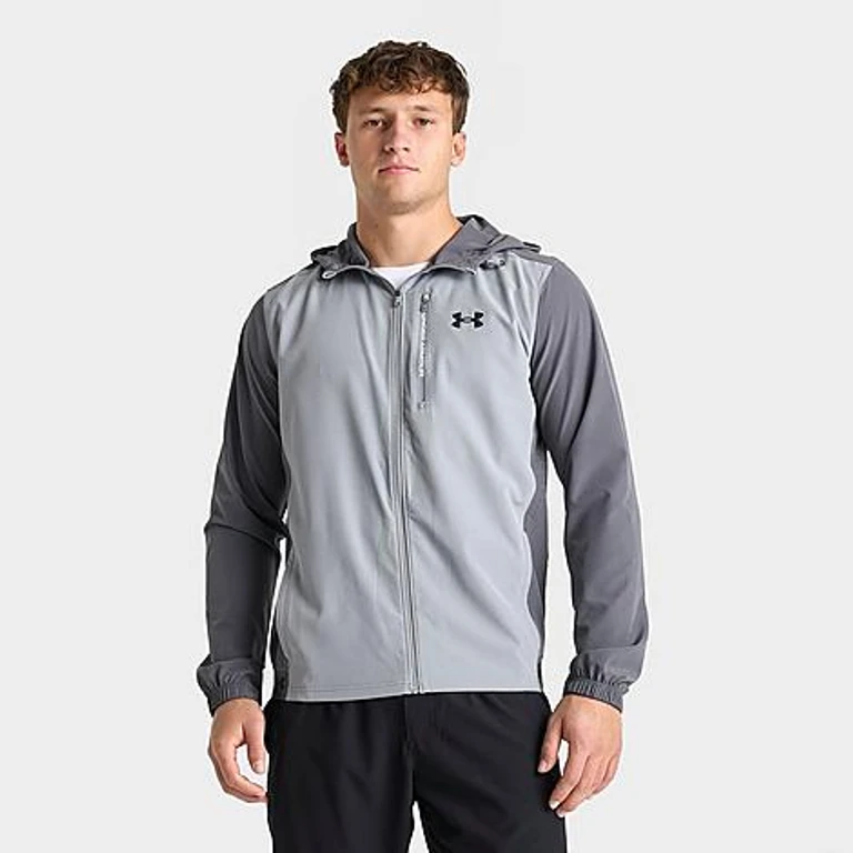 Under Armour Men's Vanish Utility Jacket in Steel/Castlerock Size: Small