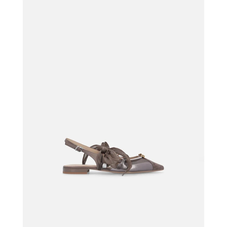 Pinko Ballerines Slingbacks à Lacets