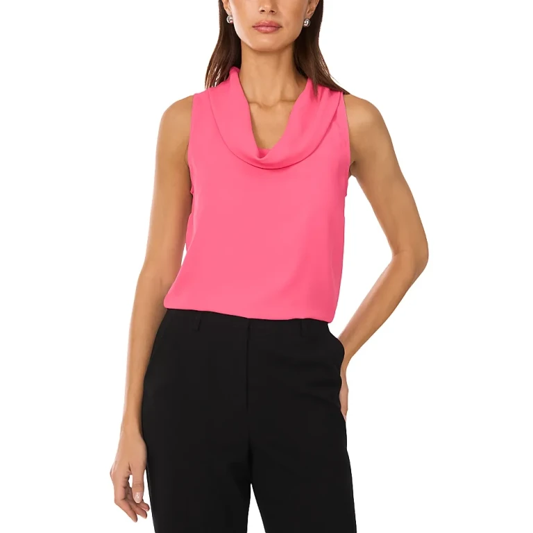 Vince Camuto Sleeveless Cowl Neck Top