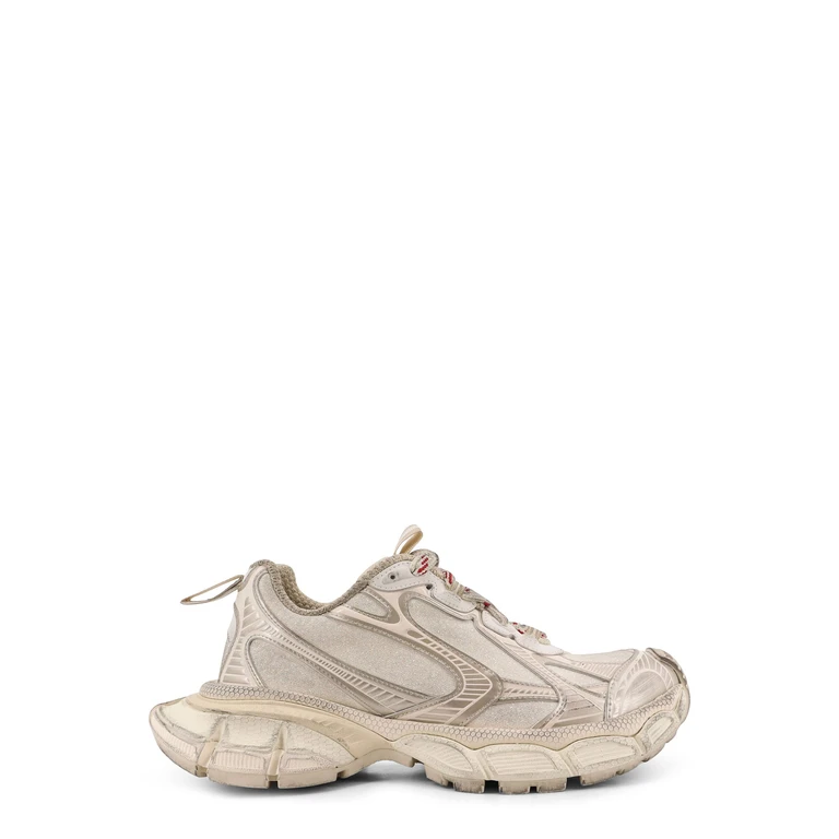Balenciaga Sneakers Beige Mix / Red Mesh/gomma - Women
