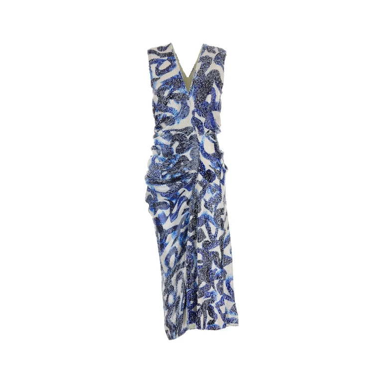 Dries Van Noten 01430-daring Emb 9315 W. w.dress