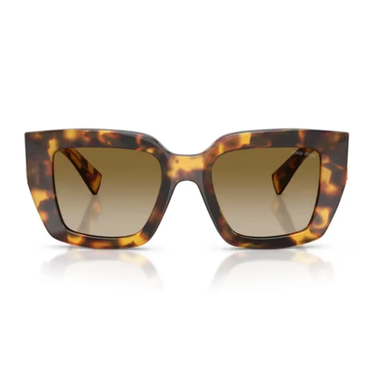 Miu Miu 0mu B05s Miu Glimpse 14l20u Havana Miele Sunglasses