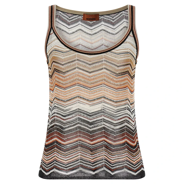Missoni Multicolor Viscose Tank Tops - Women