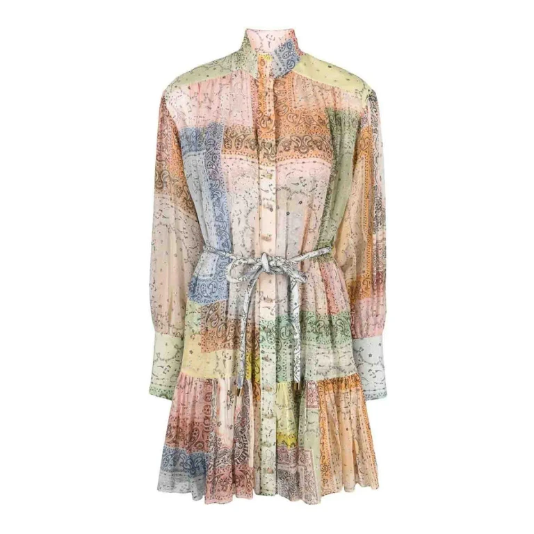 Zimmermann ショートドレス - マルチカラー