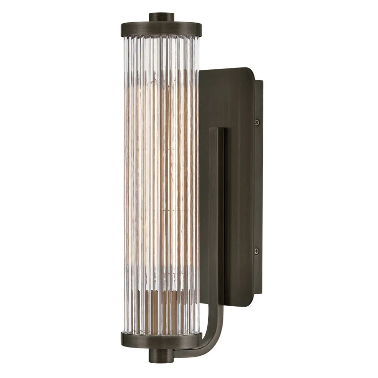 Black Oxide LED Wall Sconce from the Ellery Collection