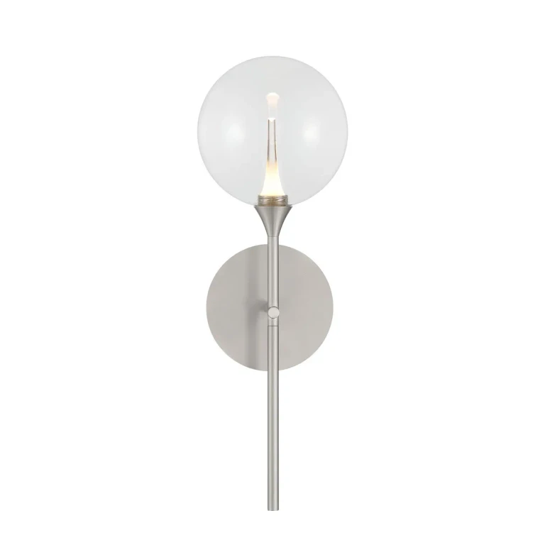 Nickel Wall Sconce