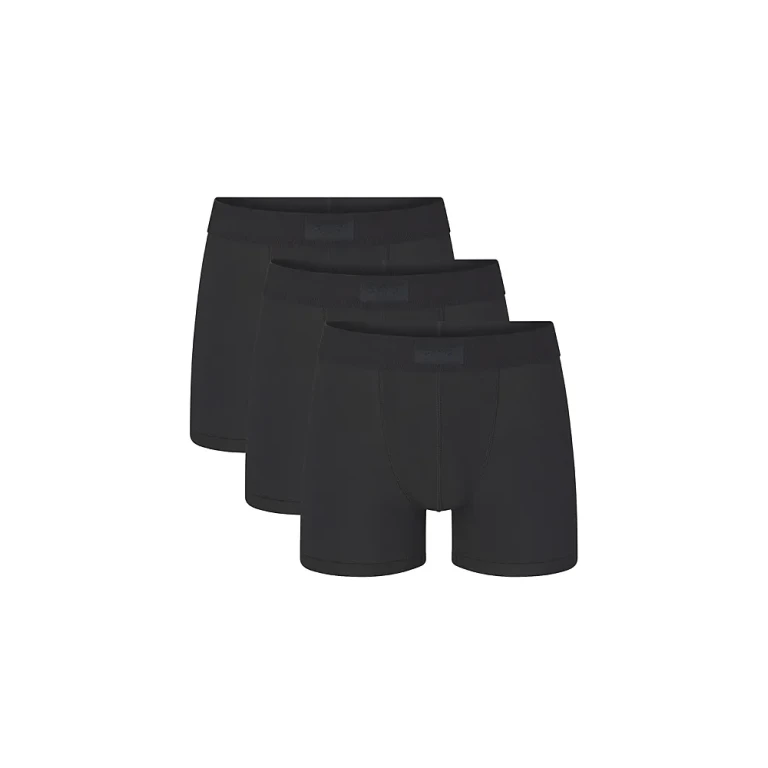 Skims Stretch Cotton 3 Boxer Briefs, 3-Pack