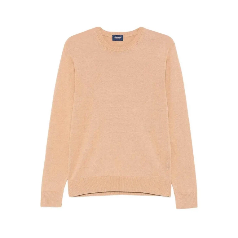 Drumohr Pull Col Rond - Beige