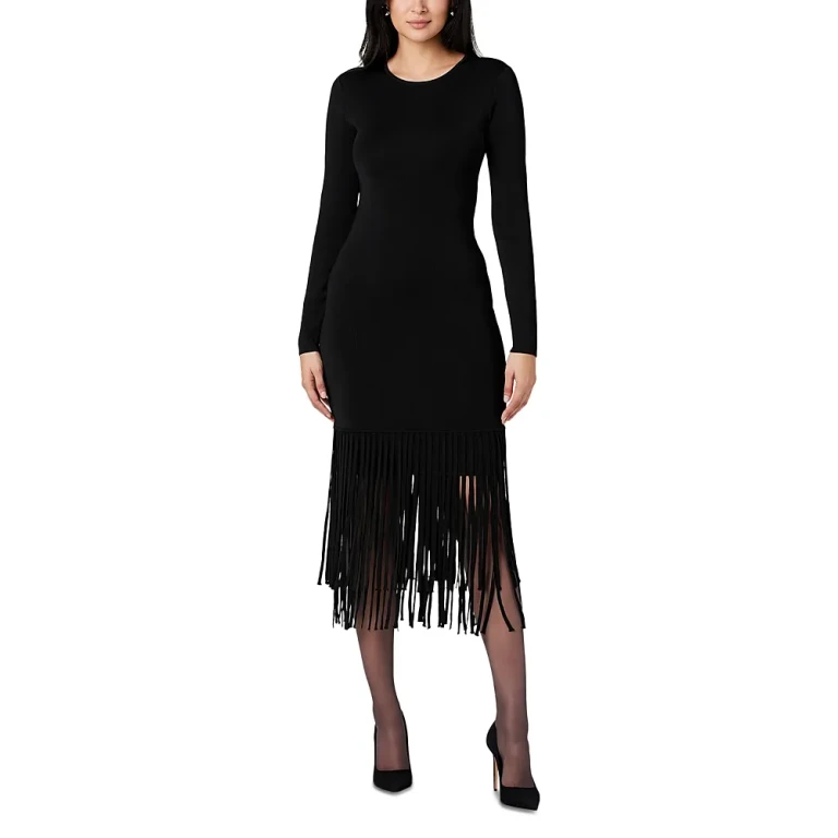 Toccin Darby Fringe Midi Dress