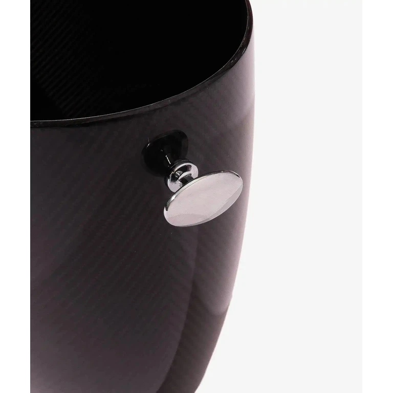Larusmiani Carbon Fiber Ice Bucket Black Champagne Accessories - Unisex