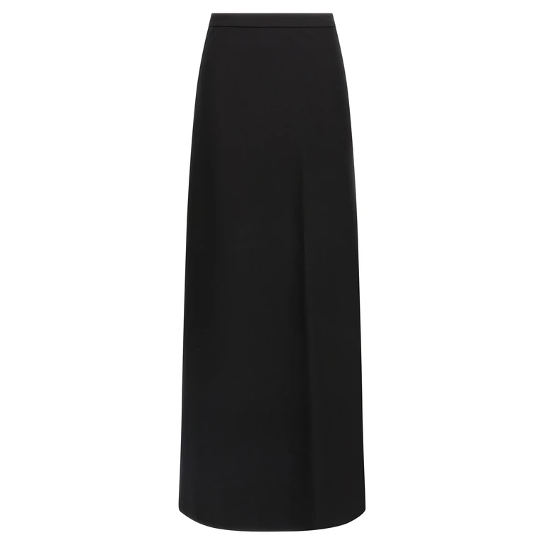 Max Mara Black Viscose Mini Skirt - Women