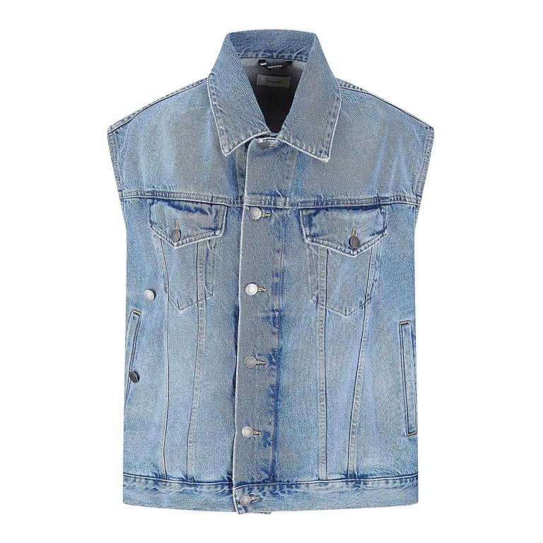 Haikure Button Denim Gilet