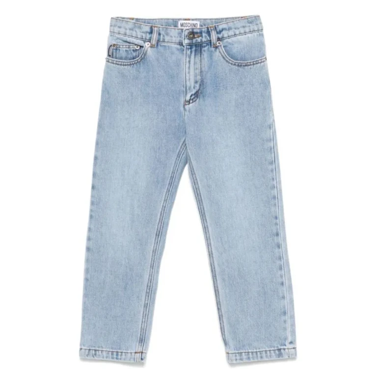 Moschino Boys Slim Fit Denim Jeans