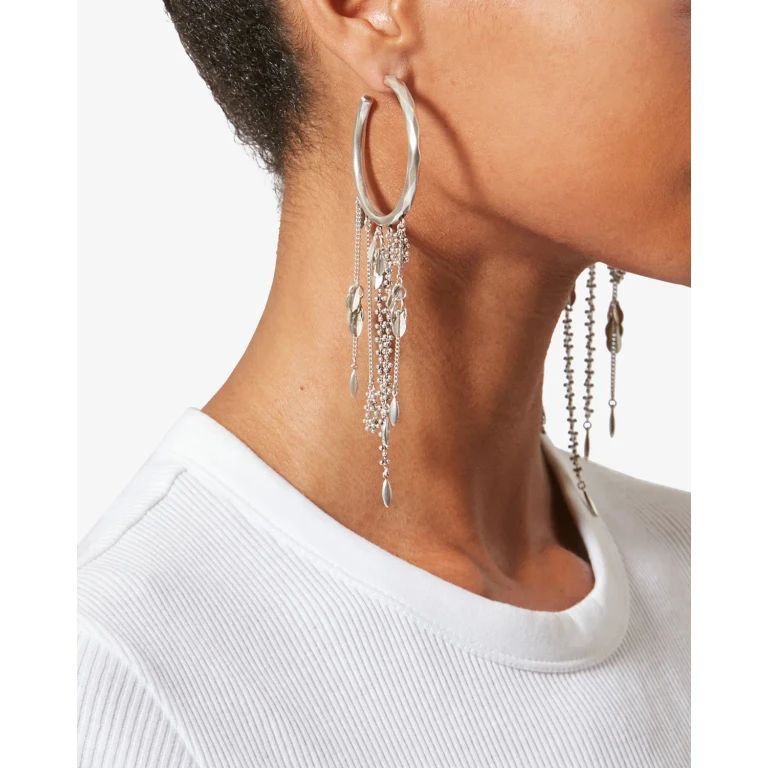 Boucle D'Oreille Alex - Femme - Argent - Isabel Marant