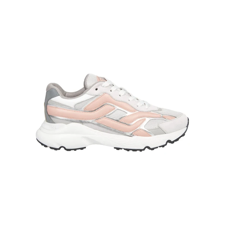 Tod's Leather And Mesh Sneakers